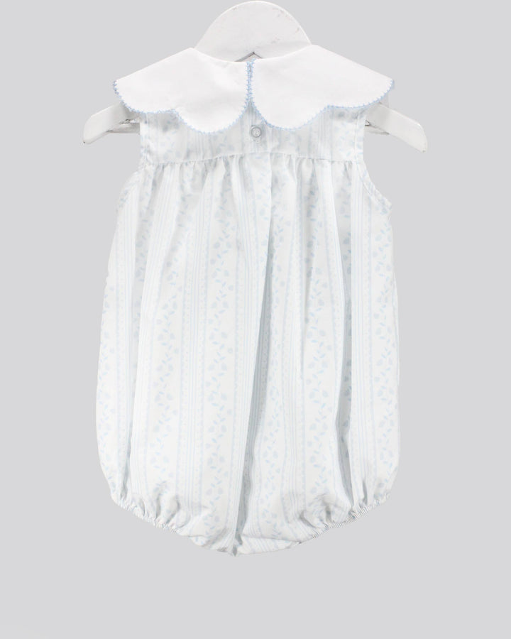 Scalloped Blue Aria Bubble