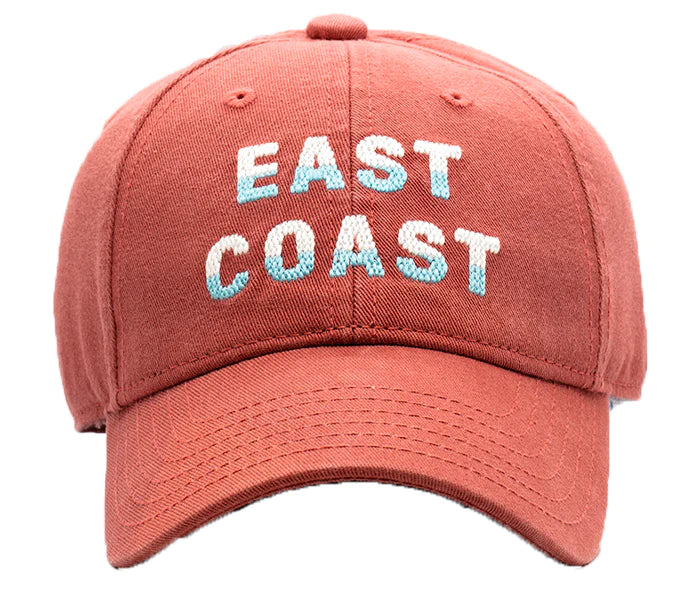Kids East Coast Baseball Hat- New England Red