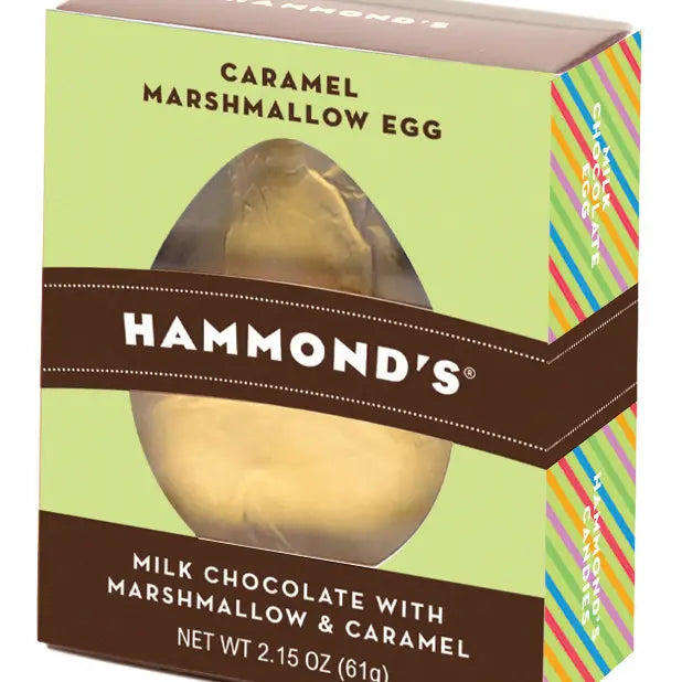 Easter Natural Egg Marshmallow Caramel Milk Chocolate 2.15oz