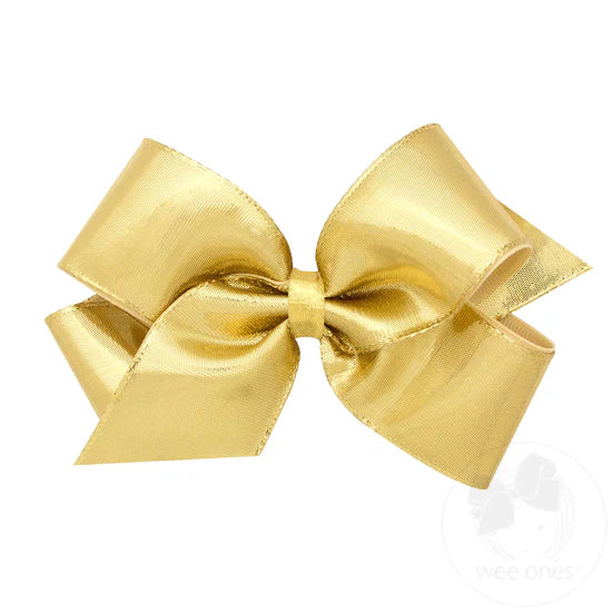 Medium Metallic Overlay Bow