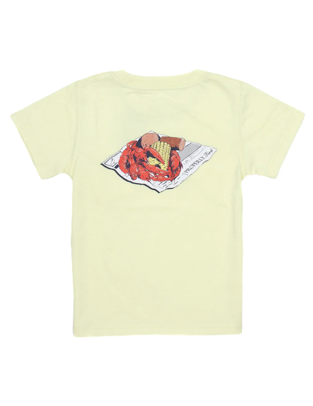 Baby Hot Off The Press SS- Light Yellow