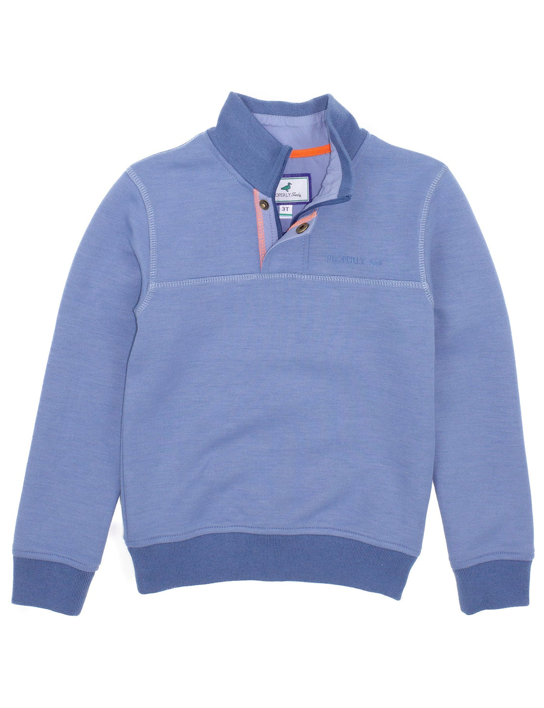 Kennedy Pullover- Stone Blue