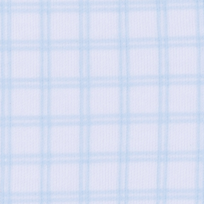 Peek-A-Boo Wishes Collared Short Playsuit - Light Blue