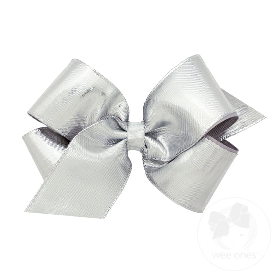 Medium Metallic Overlay Bow