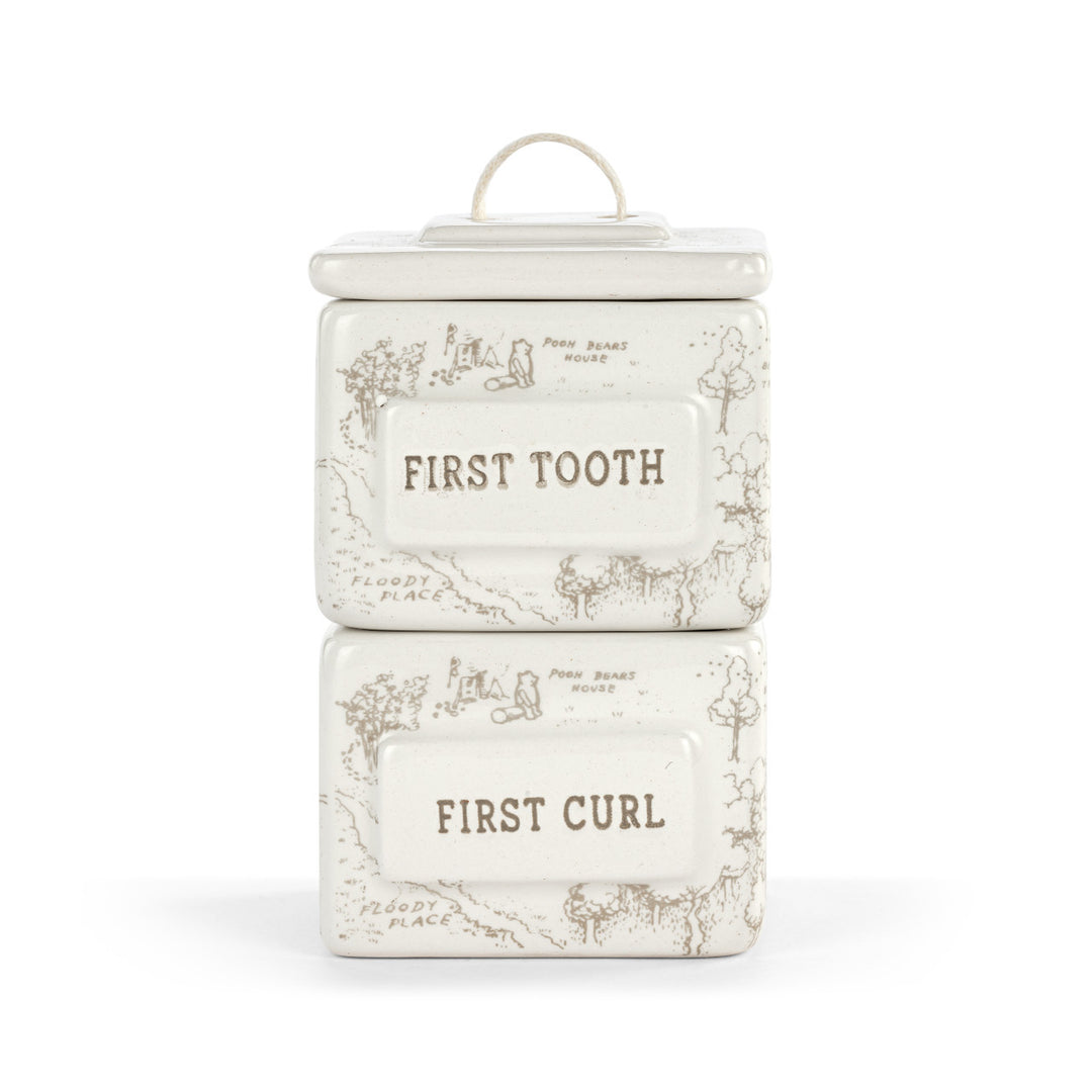 First Tooth & Curl Keepsake Box