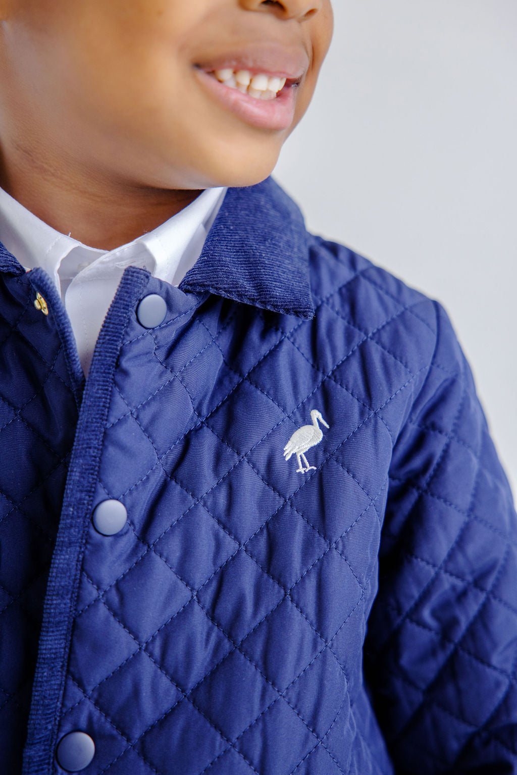 Caldwell Quilted Coat - Nantucket Navy