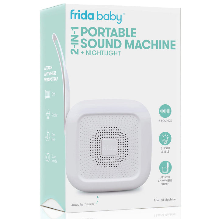2-in-1 Portable Sound Machine & Night Light