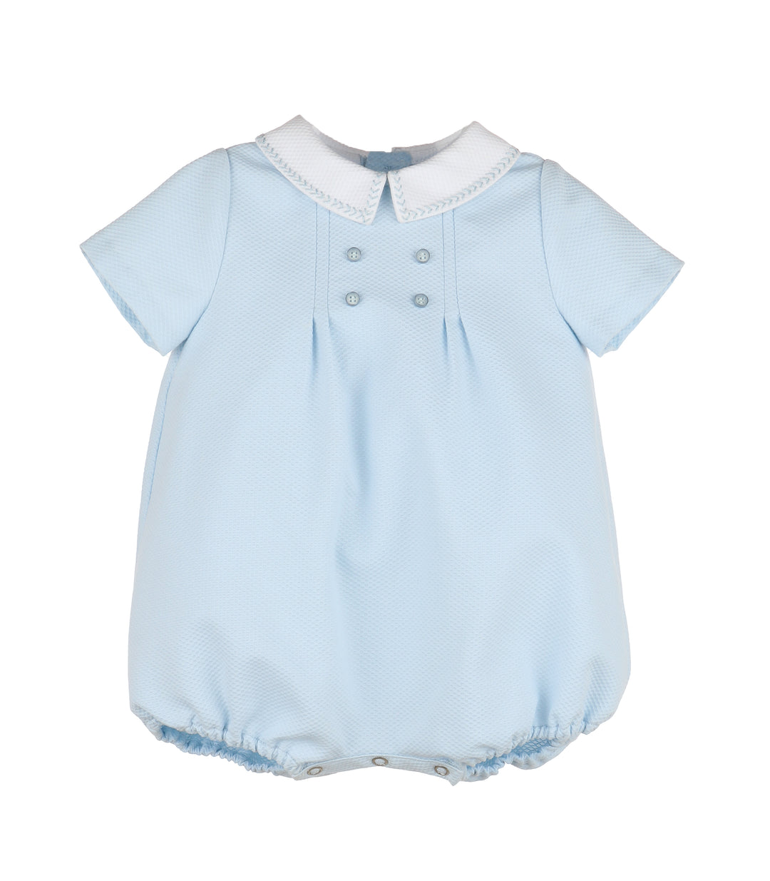 Boy Bubble with Stitches- Blue