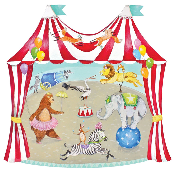 Die Cut Circus Tent Placemat