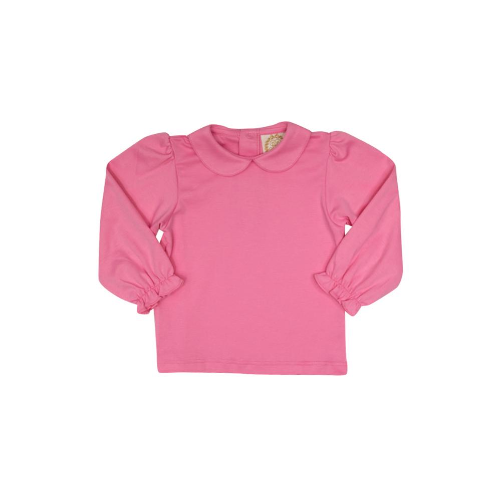 Maude's Peter Pan Top - Hampton's Hot Pink