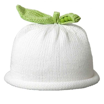 Sweet Pea Knit Hat - 3/6M