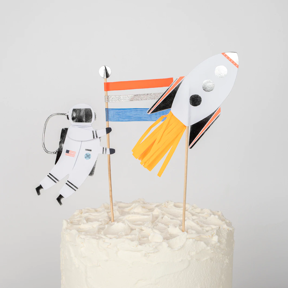 Space Cake Topper