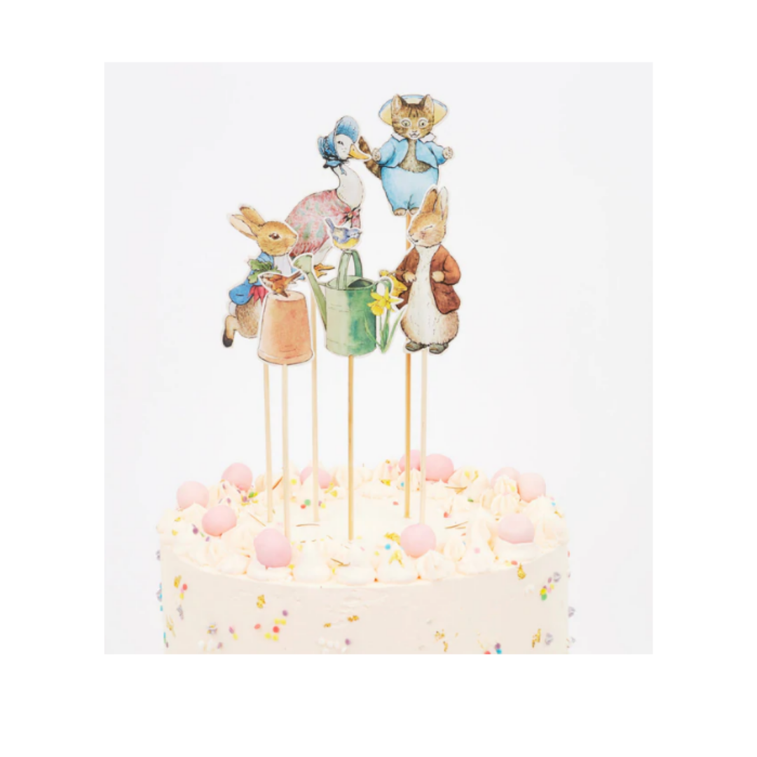 Peter Rabbit & Friends Cake Toppers
