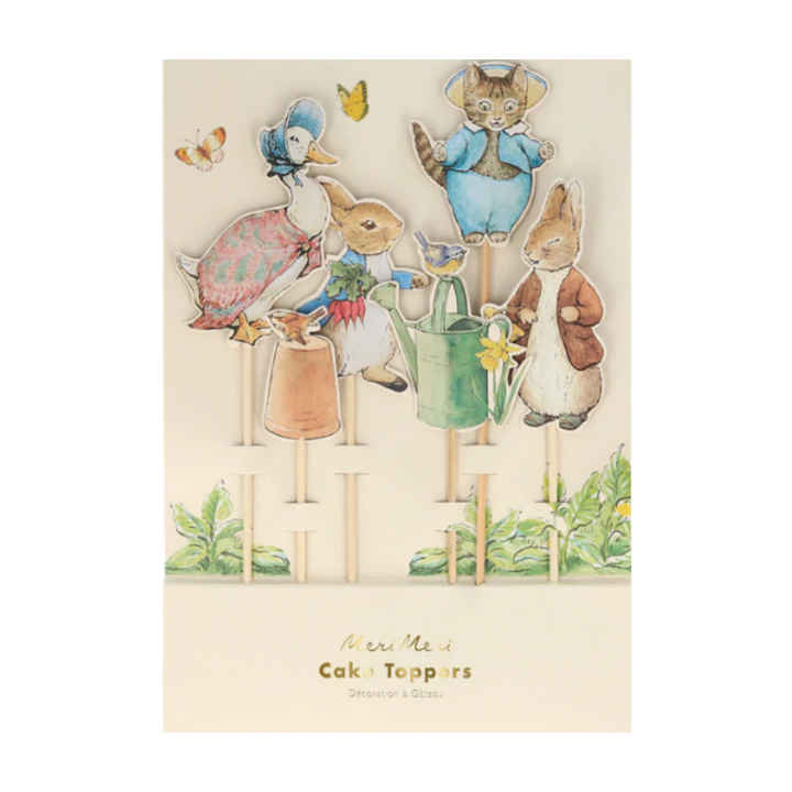 Peter Rabbit & Friends Cake Toppers