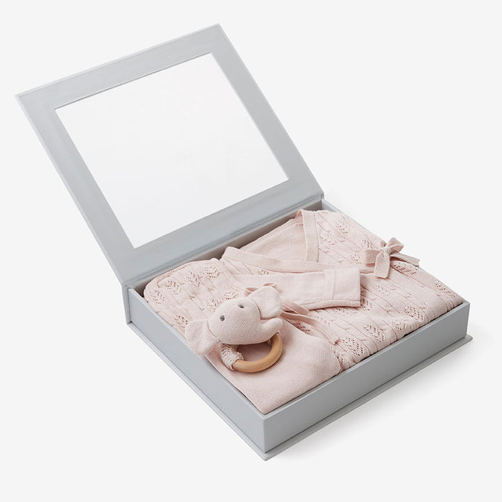 Baby Layette Gift Box, Blush Pink