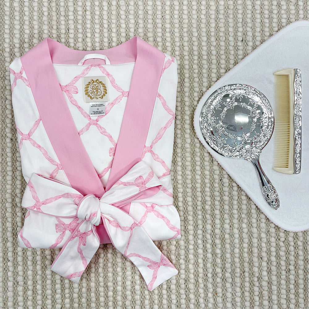 Ready or Not Robe - Belle Meade Bow With Pier Party Pink