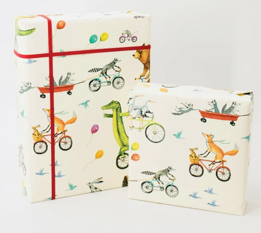 Nice Wheels Wrapping Paper (8')