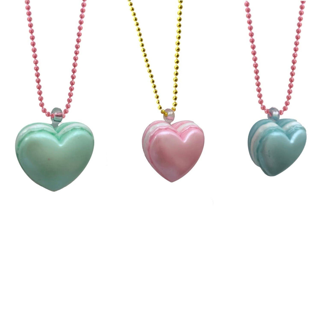 Ltd. Pop Cutie Macaroon Heart Necklaces